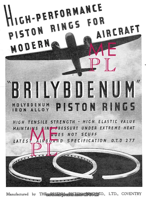 : Brico - Covmo. Bricovmo Piston Rings: Brilybdenum : Brico - Covmo. Bricovmo Piston Rings: Brilybdenum