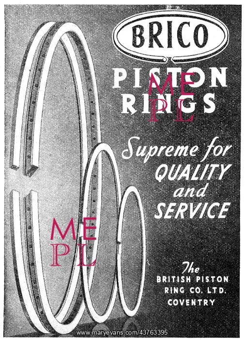  : Brico Piston Rings