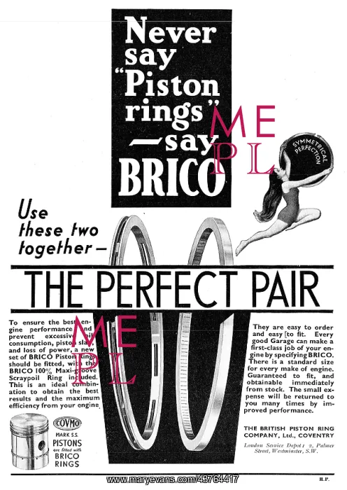  : Brico Piston Rings