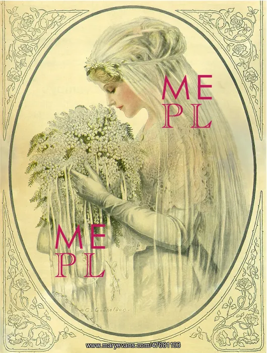  : Bride with Bouquet