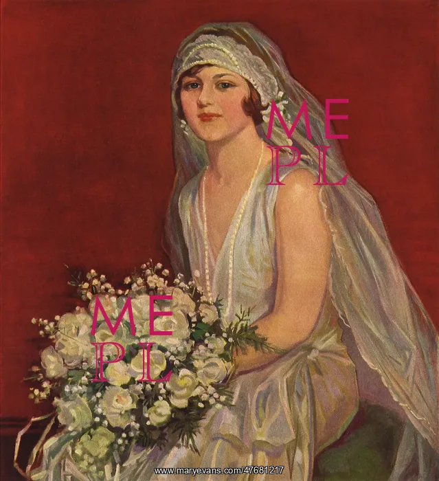  : Bride and Bouquet