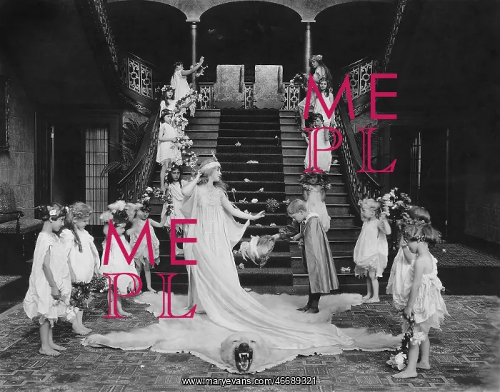 : Bride and bridesmaids at the wedding : Bride and bridesmaids at the wedding