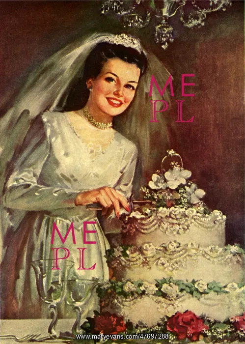  : Bride and Cake