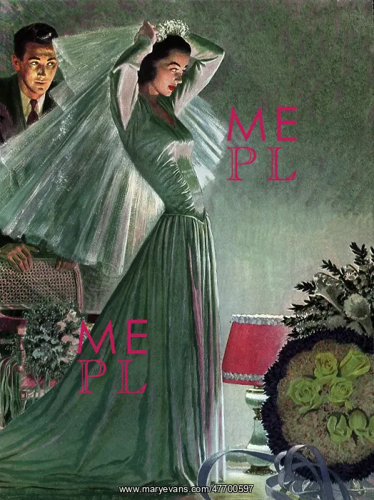  : Bride in Green Dress