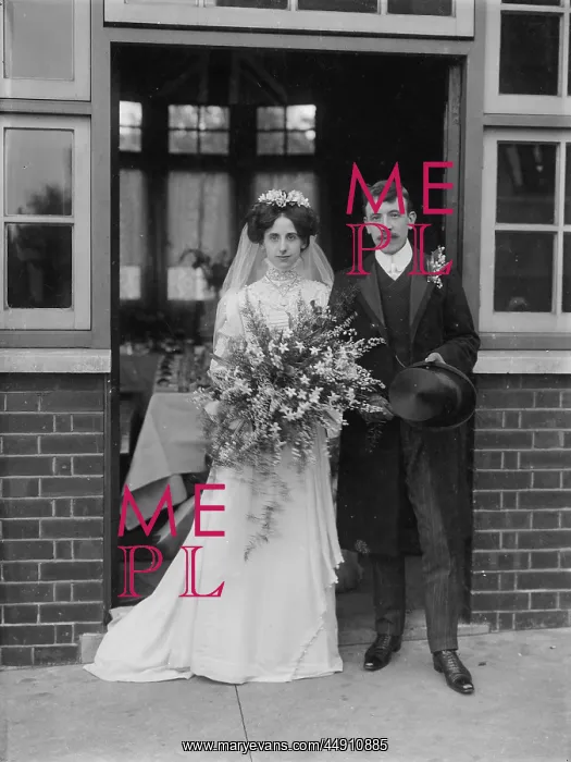 : A Bride and Groom : A Bride and Groom