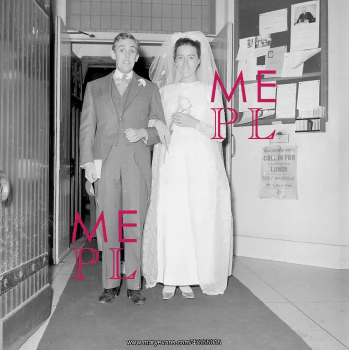  : The bride and groom at the Yateman Biggs Wedding