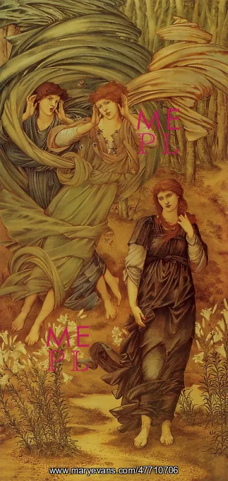 : The Bride of Lebanon, by Burne-Jones : The Bride of Lebanon, by Burne-Jones