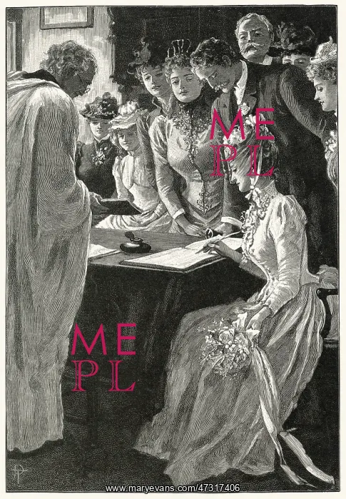 : THE BRIDE SIGNS : THE BRIDE SIGNS