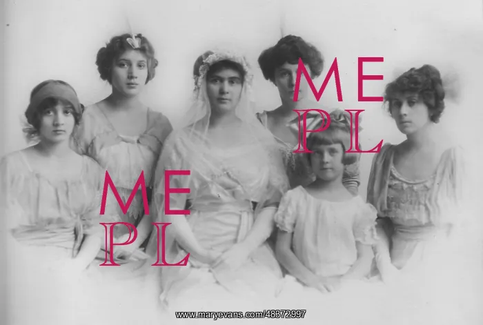  : Bride and her sisters, Vicksburg, USA