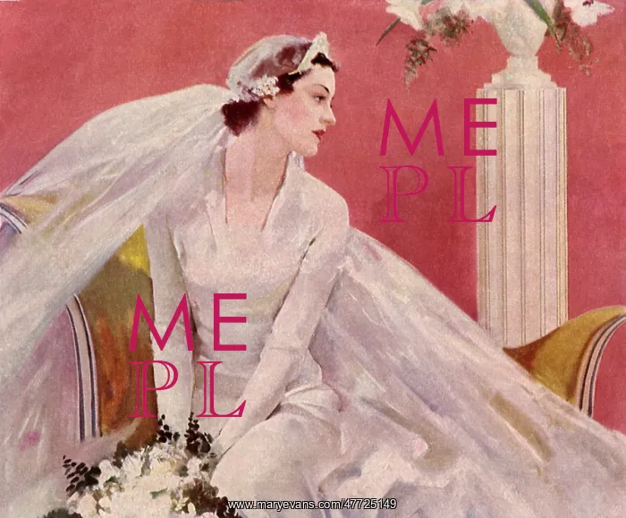  : Bride in Wedding Gown