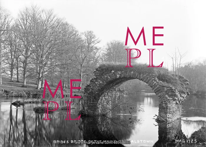 : Brides Bridge on the Maine, Randalstown : Brides Bridge on the Maine, Randalstown
