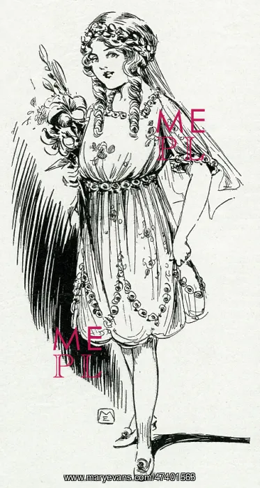 : Bridesmaid frock 1912 : Bridesmaid frock 1912