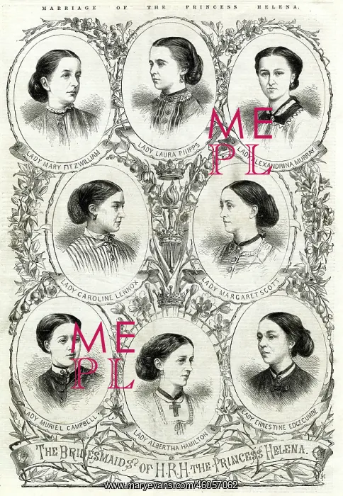 : The bridesmaids of Princess Helena : The bridesmaids of Princess Helena