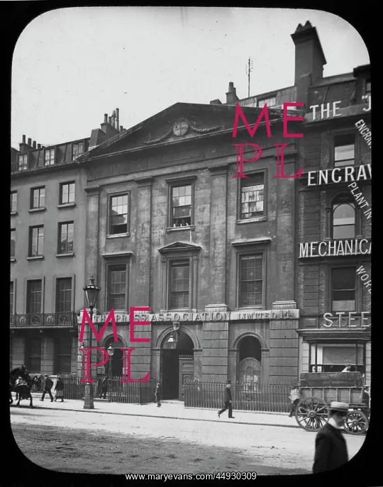 : Bridewell - View across street to building The Press Association' : Bridewell - View across street to building The Press Association'