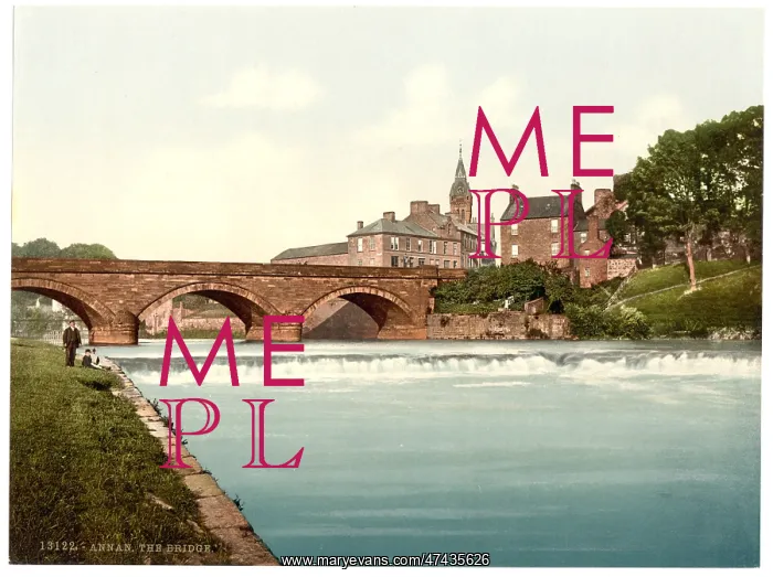 : The bridge, Annan, Scotland : The bridge, Annan, Scotland