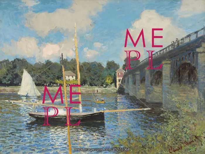 : The Bridge at Argenteuil : The Bridge at Argenteuil