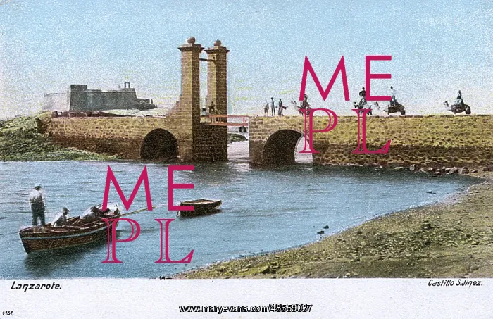 : Bridge at Arrecife, Lanzarote, Canary Islands : Bridge at Arrecife, Lanzarote, Canary Islands