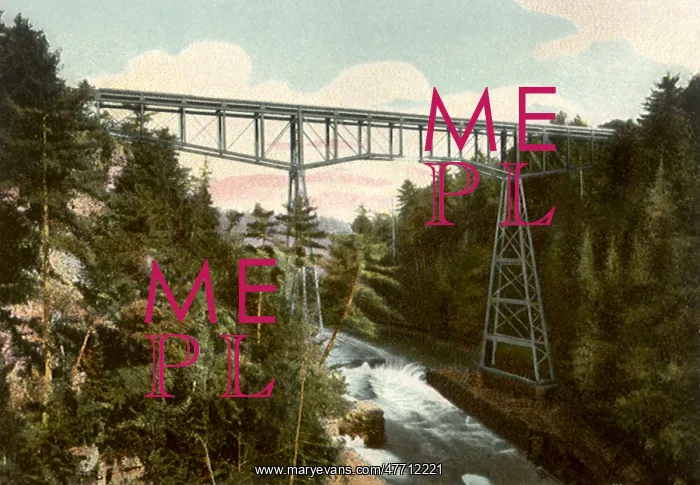 : Bridge Over Au Sable : Bridge Over Au Sable