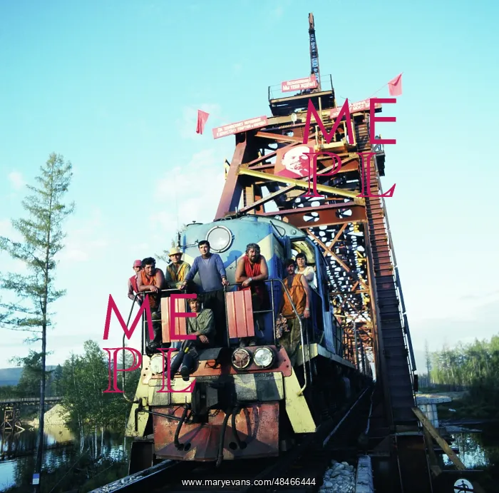 : Bridge at Baikal Amur Mainline, 1984 : Bridge at Baikal Amur Mainline, 1984