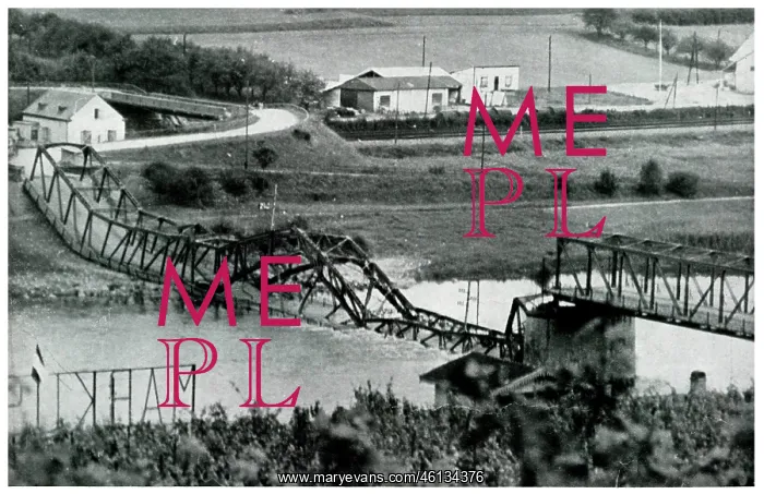  : Bridge on border of Germany and Luxembourg, Sept 1939