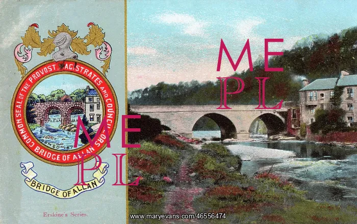 : The Bridge - Bridge of Allan, Scotland : The Bridge - Bridge of Allan, Scotland