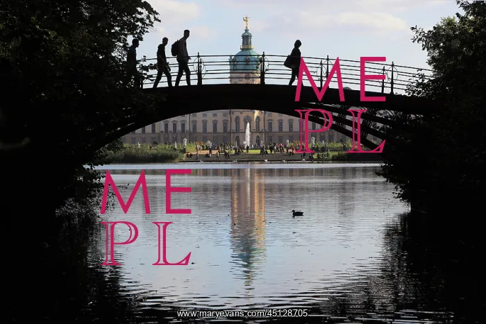: Bridge, Charlottenburg Palace, Berlin, Germany : Bridge, Charlottenburg Palace, Berlin, Germany