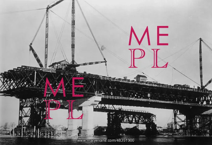 : Bridge construction on the Eastern Front, 1941 : Bridge construction on the Eastern Front, 1941