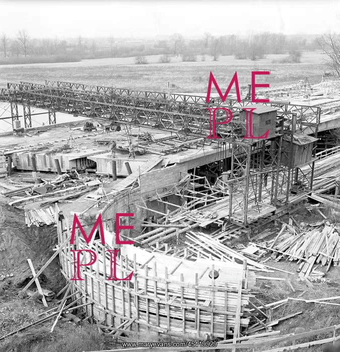 : Bridge construction - Elbe River - Pardubice : Bridge construction - Elbe River - Pardubice