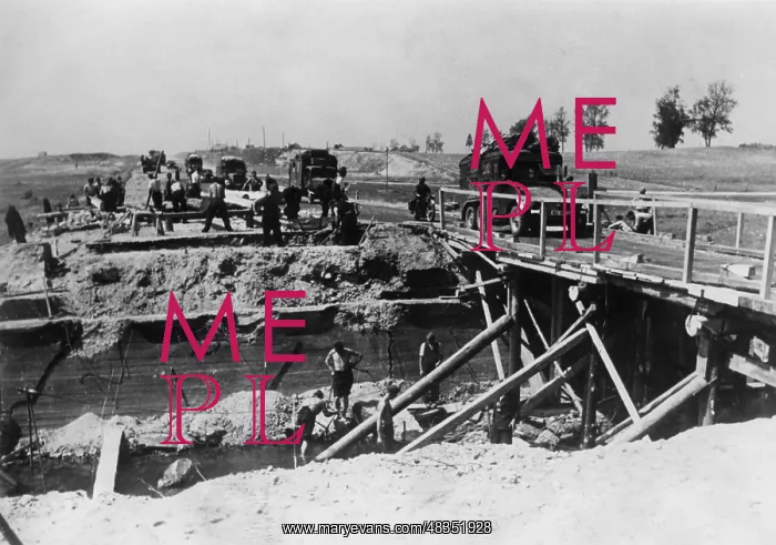 : Bridge construction of the Todt Organization : Bridge construction of the Todt Organization