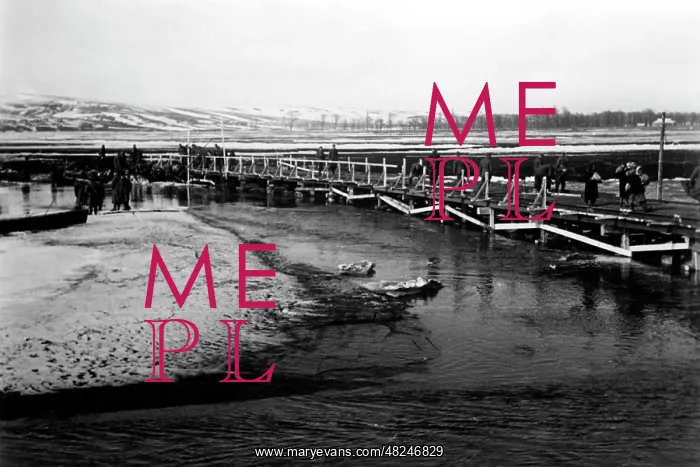 : Bridge over the Donetsk, March 1942 : Bridge over the Donetsk, March 1942
