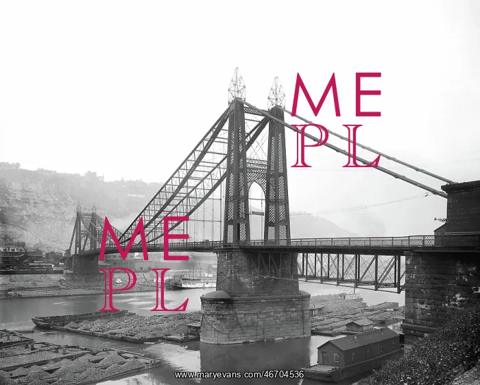 : Bridge - infrastructure - river - Pittsburgh : Bridge - infrastructure - river - Pittsburgh