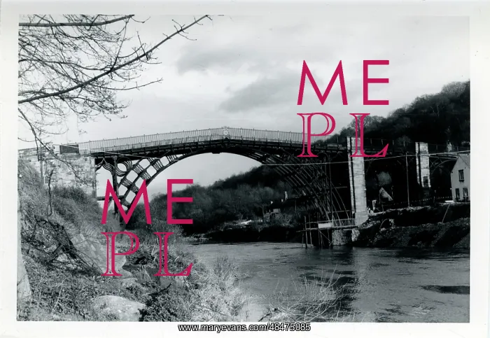 : The Bridge, Ironbridge, Shropshire : The Bridge, Ironbridge, Shropshire
