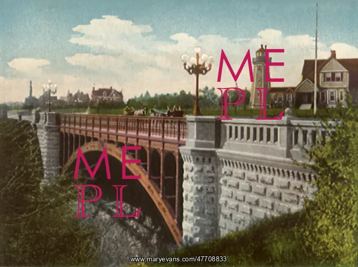 : Bridge at Lake Park. Milwaukee : Bridge at Lake Park. Milwaukee