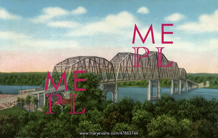  : Bridge over Mississippi. Hannibal