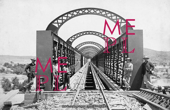 : Bridge over the Orange River in the Cape Colony : Bridge over the Orange River in the Cape Colony