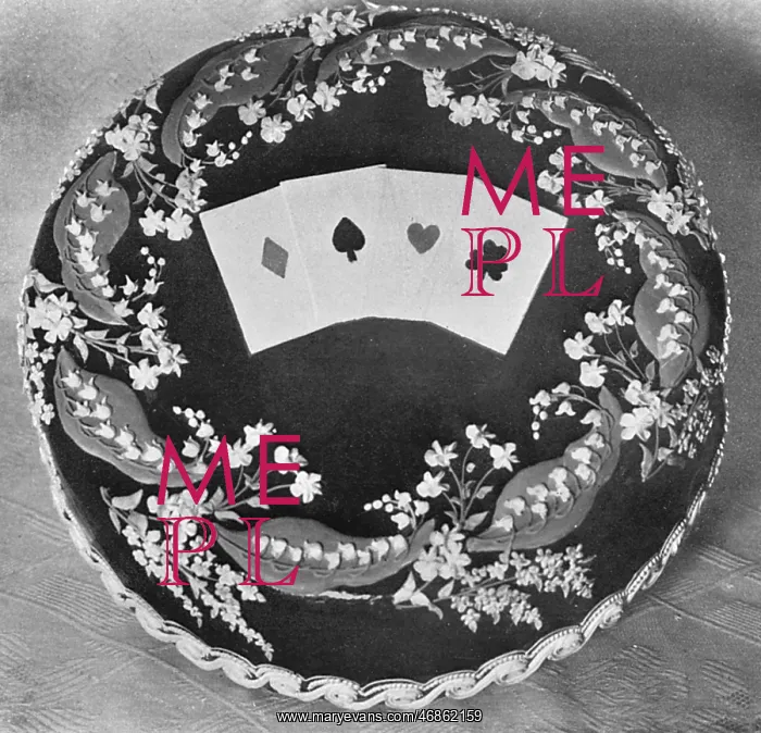 : Bridge Party Cake : Bridge Party Cake