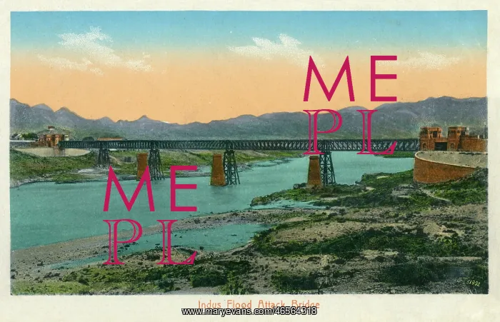: Bridge across the River Indus at Attock, Pakistan : Bridge across the River Indus at Attock, Pakistan