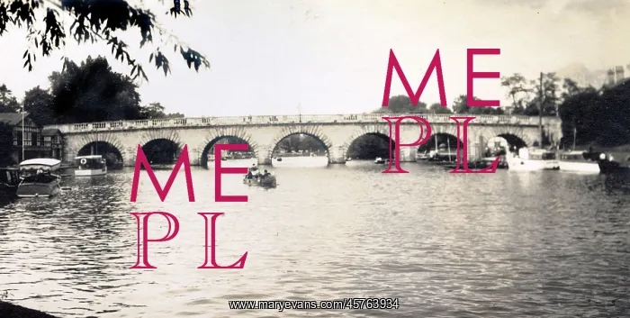 : Bridge over River Thames, Maidenhead, Berkshire : Bridge over River Thames, Maidenhead, Berkshire