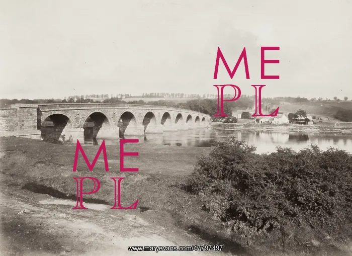 : Bridge over the River Tyne at Hexham : Bridge over the River Tyne at Hexham