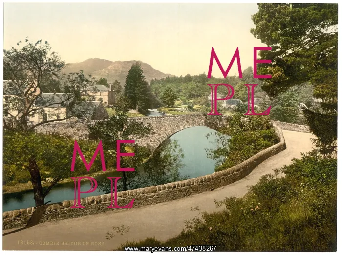 : Bridge of Ross, Comrie, Scotland : Bridge of Ross, Comrie, Scotland