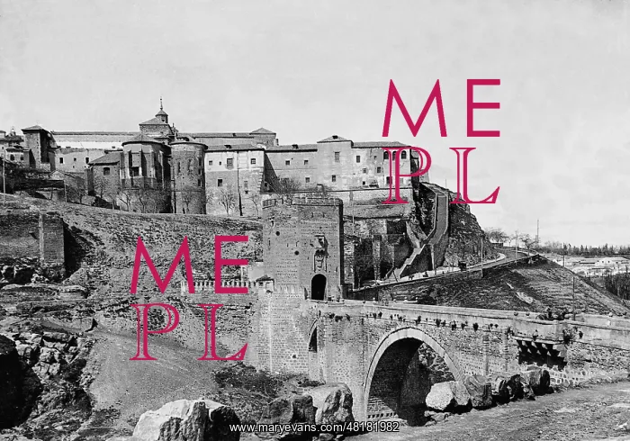 : Bridge San Martin in Toledo : Bridge San Martin in Toledo
