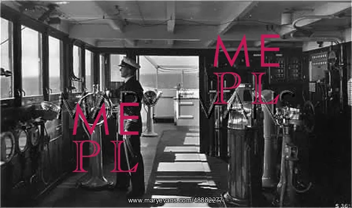  : ON THE BRIDGE OF A SHIP
