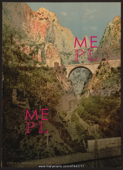 : Bridge, St. Louis, Mentone, Riviera : Bridge, St. Louis, Mentone, Riviera