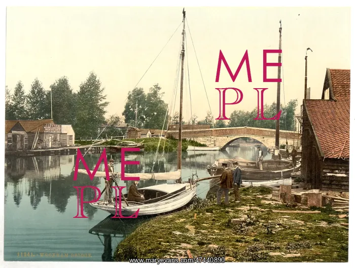 : Bridge, Wroxham, England : Bridge, Wroxham, England