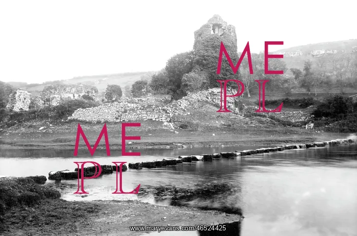  : Bridgend, Ogmore Castle 1898