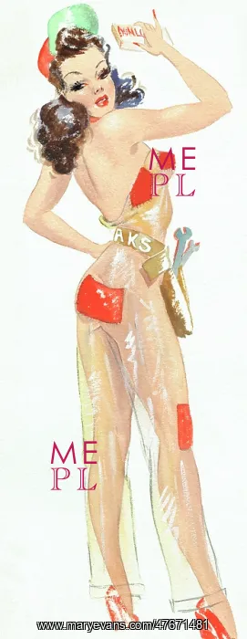 : Bridgette - Murray's Cabaret Club costume design : Bridgette - Murray's Cabaret Club costume design