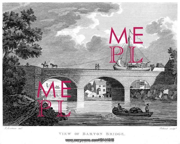 : Bridgewater Canal, built to carry coals from the : Bridgewater Canal, built to carry coals from the