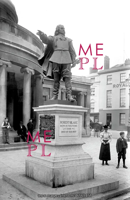  : Bridgwater, Blake's Statue 1901