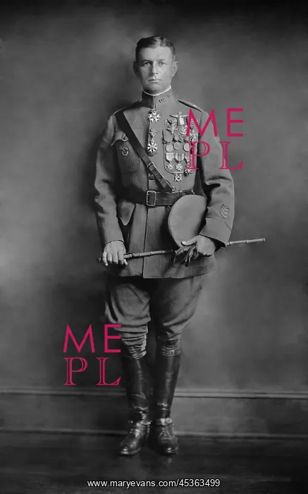: Brig. Gen. Billy Mitchell, c. 1915. At the end of : Brig. Gen. Billy Mitchell, c. 1915. At the end of