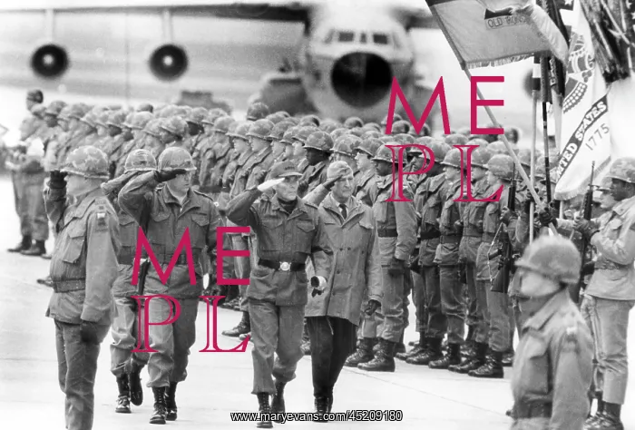 : Brigade 75 of the US army arrives in Germany : Brigade 75 of the US army arrives in Germany